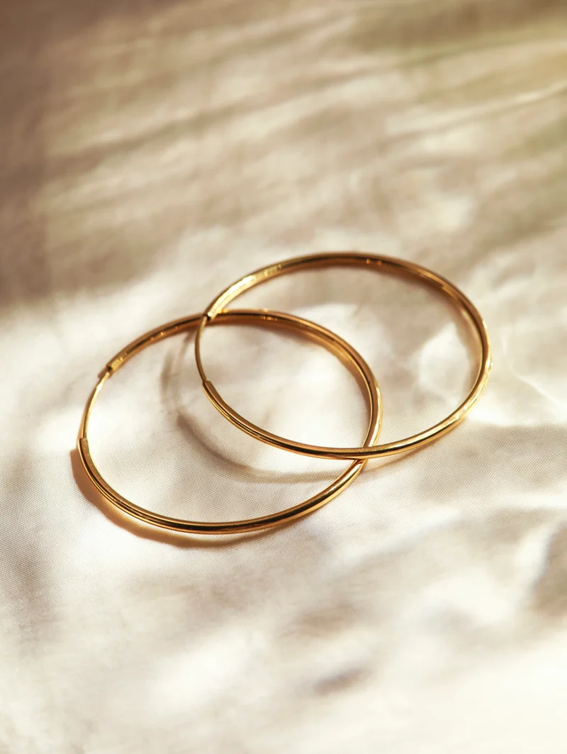 Slim Hoop Extra Large Ohrringe