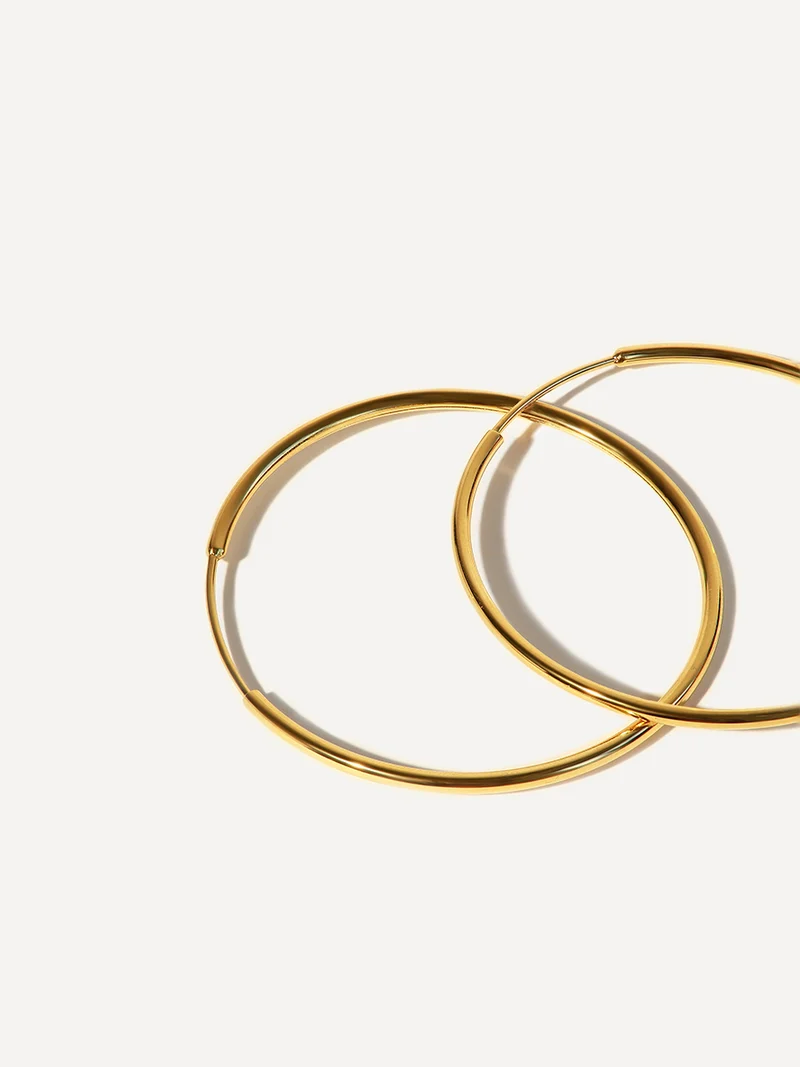 Slim Hoop Extra Large Ohrringe