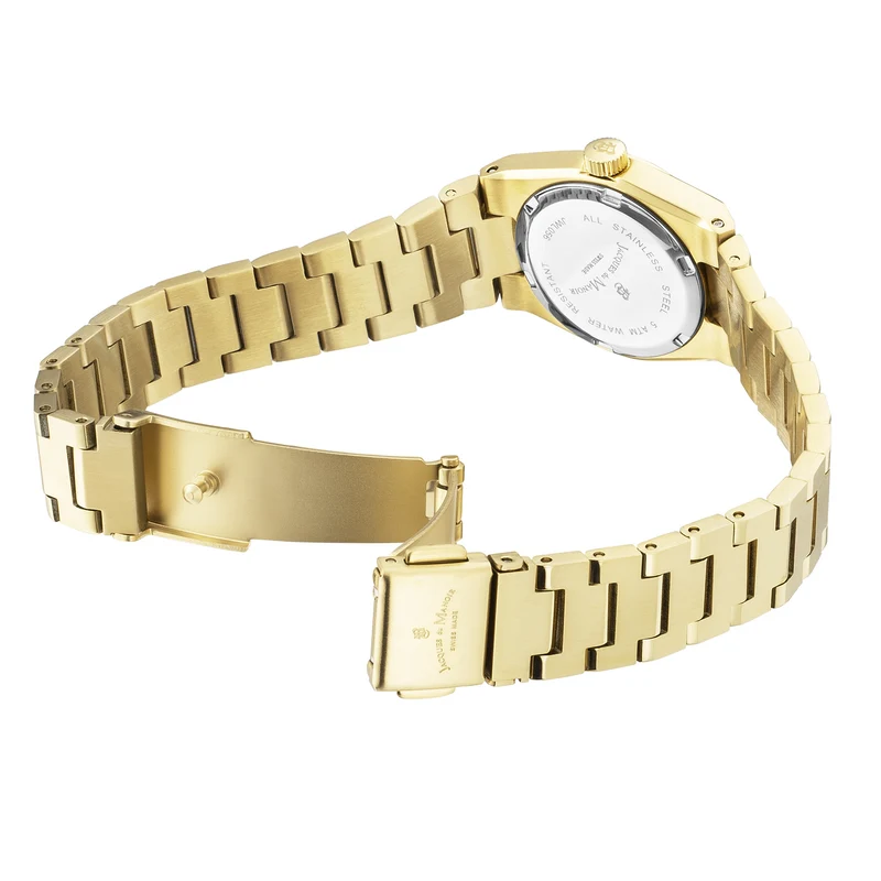 Jacques Du Manoir Horizon Ladies 25mm Champagne Women's Watch JWL05604