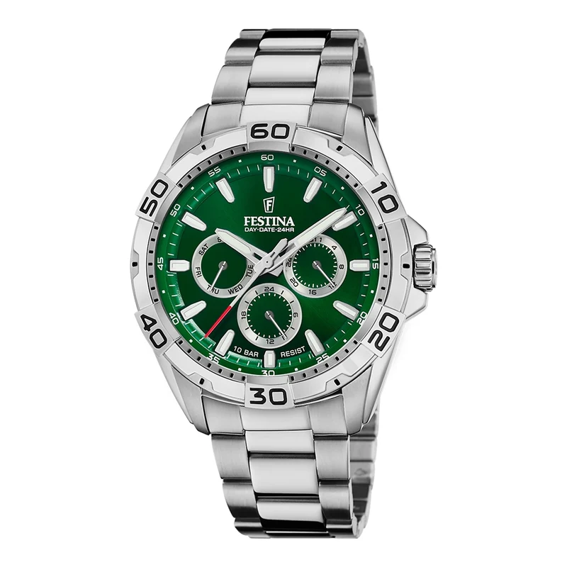 Festina Multifunction herren Uhr Silber F20623/3