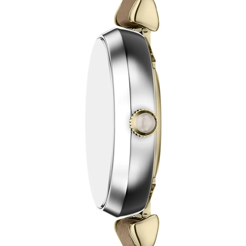 Emporio Armani Round Gold Dial Watch AR11770