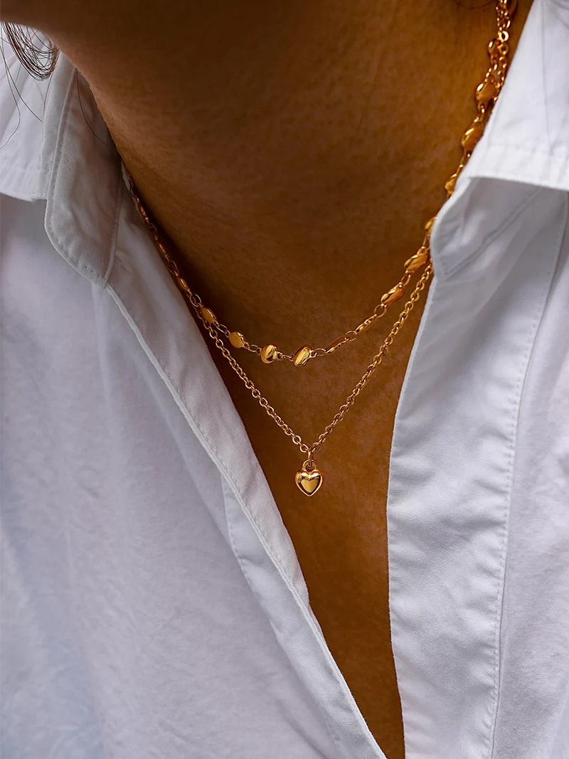 Bold heart Kette