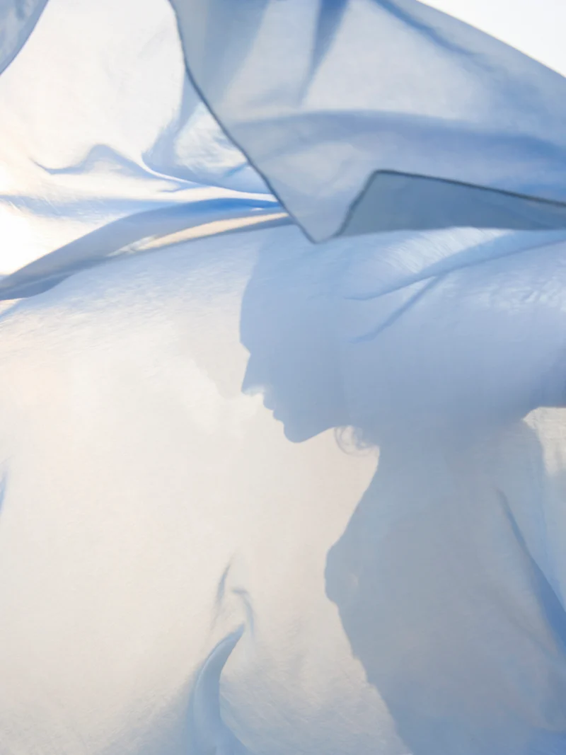 Pure Essence Light Blue Schal