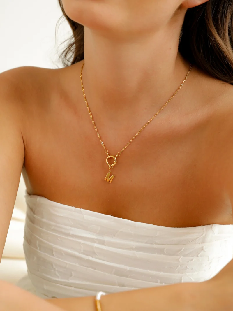 Classic Letter Ketten-Charms