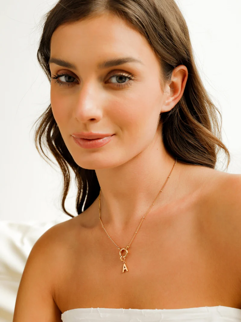 Classic Letter Ketten-Charms