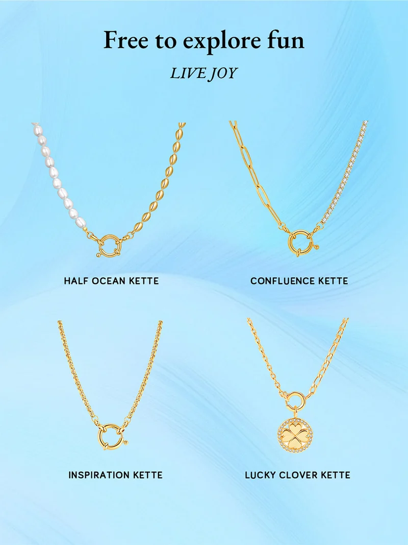Classic Letter Ketten-Charms