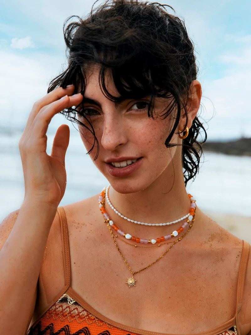 Cluster Glitter Kette