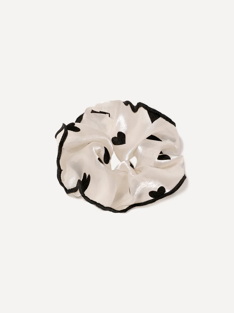 Romantic Heart Scrunchie