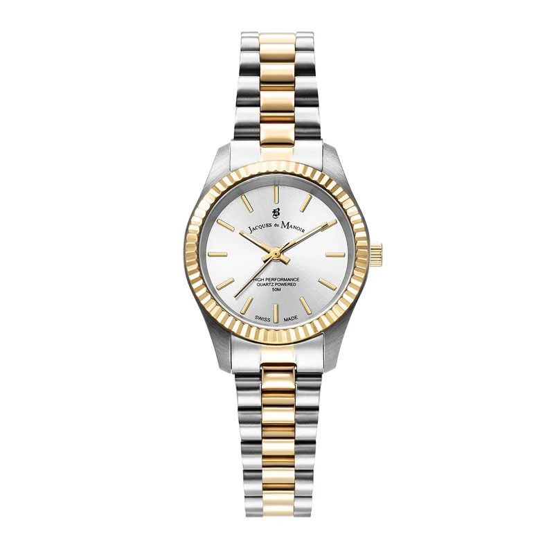 Jacques du Manoir Inspiration Prime Silberne Damenuhr JWL04005