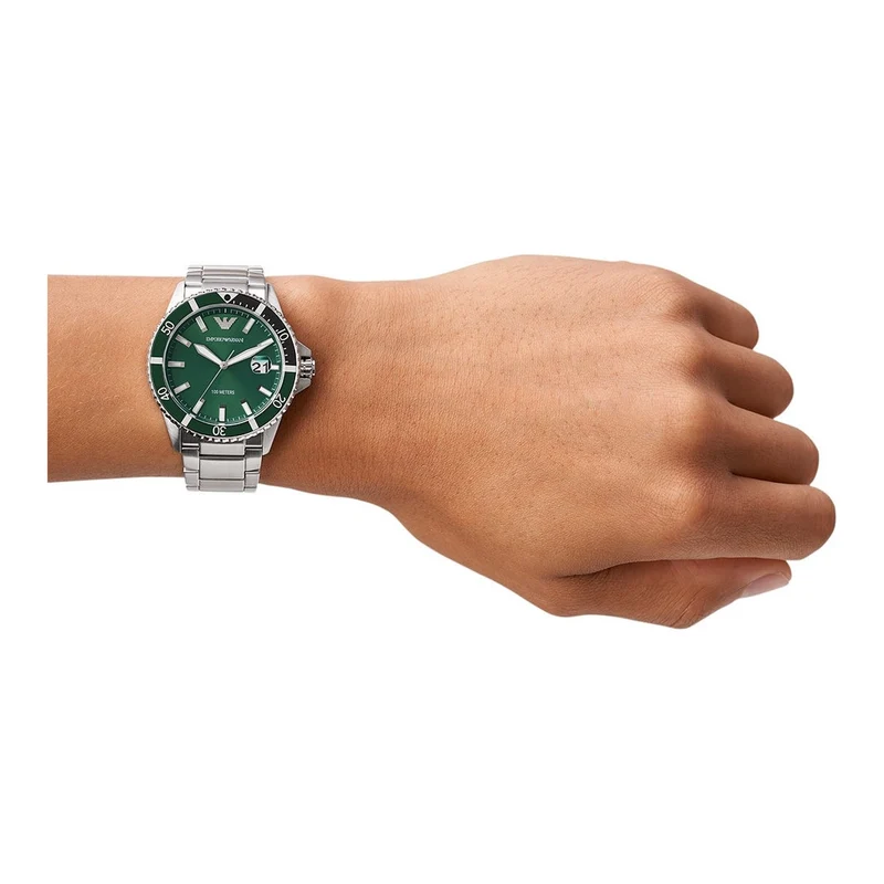 Emporio Armani herren Uhr Silber AR11338