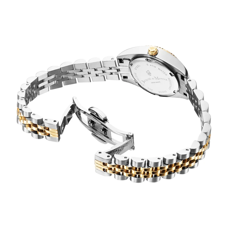 Jacques du Manoir Inspiration Classic damen Uhr Gold/Silber JWL02102