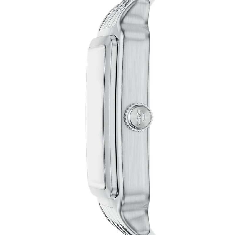 Emporio Armani Rectangular Black Dial Watch AR11755