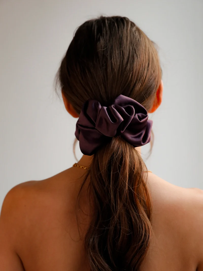 Crimson Touch Scrunchie