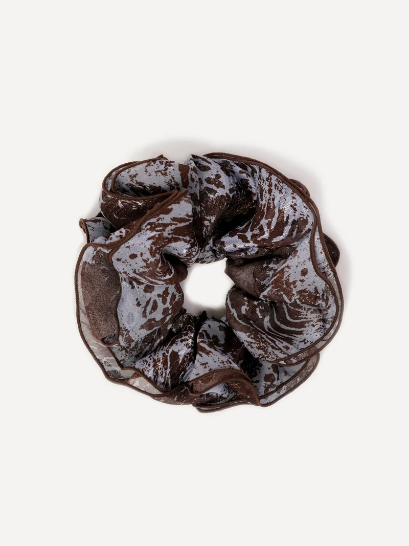 Ribbon Charm Scrunchie