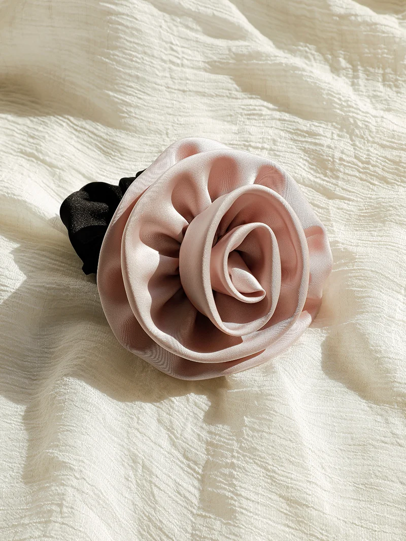 Blooming Rose Scrunchie