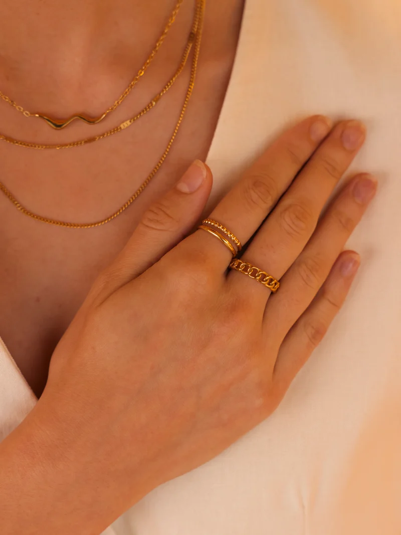 Twilight Beads Ring