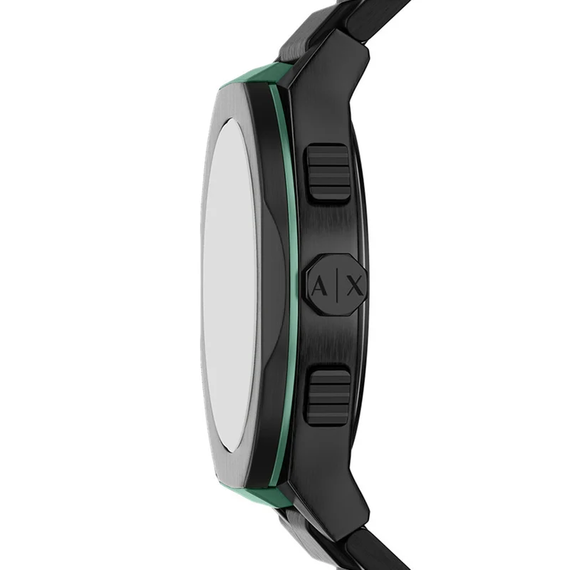 Armani Exchange Sync Round Black Dial Watch AX4294