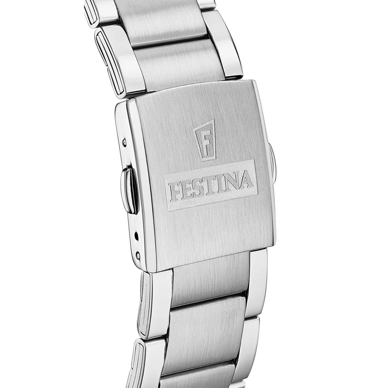Festina Timeless Chrono herren Uhr Silber F20343/7