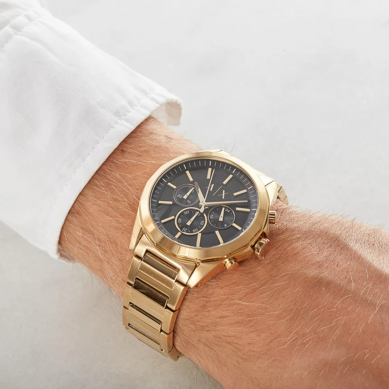 Armani Exchange Drexler herren Uhr Gold AX2611