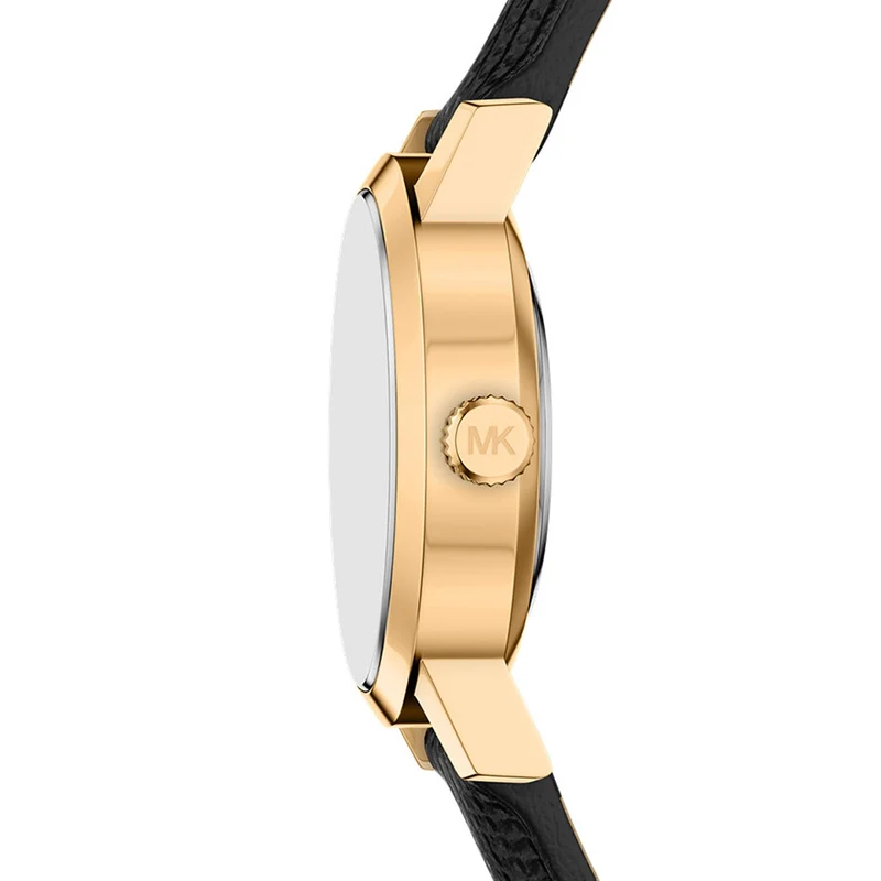 Michael Kors Maude Oval Black Dial Watch MK7585