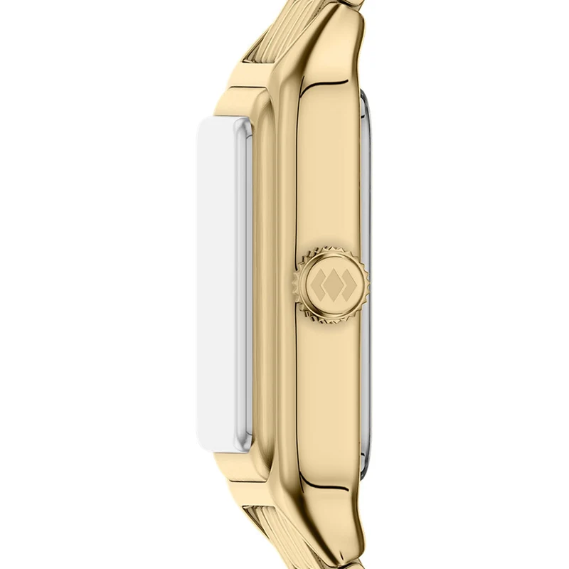 Fossil Raquel Mini Rectangular White Dial Watch ES5467
