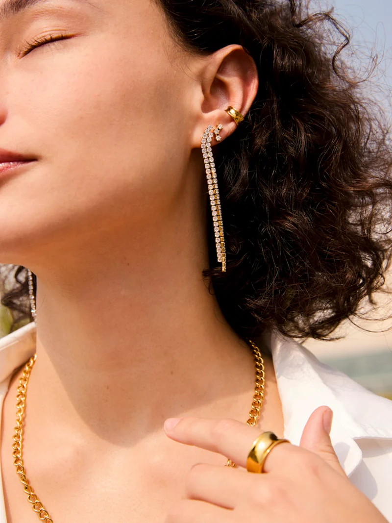 Mirror Arc Earcuff