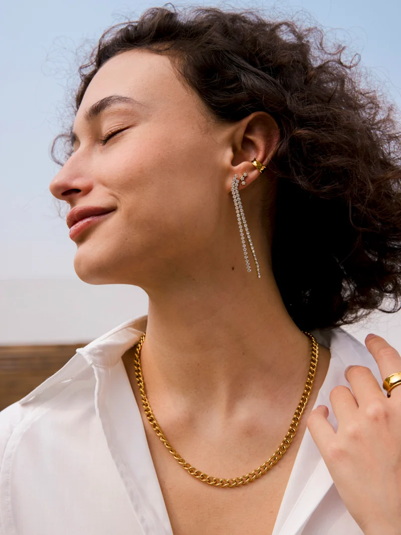 Mirror Arc Earcuff