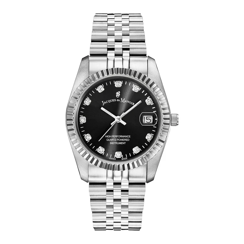 Jacques du Manoir Inspiration damen Uhr Silber NRO.05
