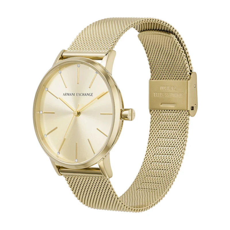 Armani Exchange Lola damen Uhr Gold AX5536