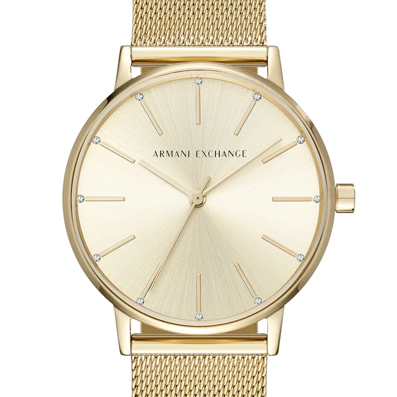 Armani Exchange Lola damen Uhr Gold AX5536