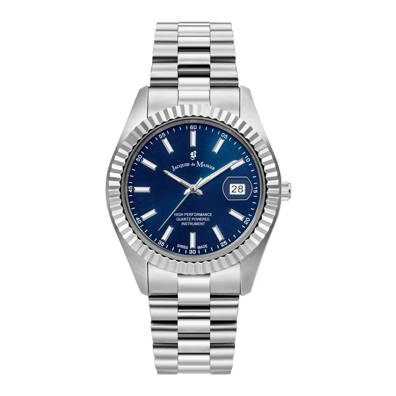 Jacques du Manoir Inspiration Business herren Uhr Silber JWN01701