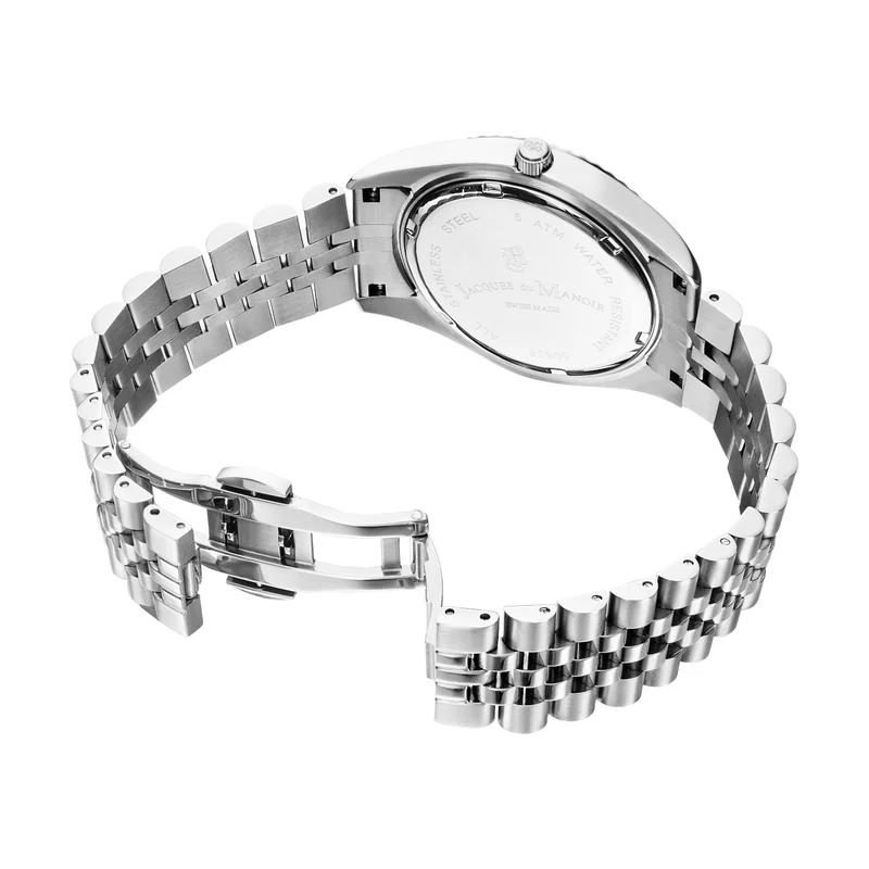 Jacques du Manoir Inspiration Business herren Uhr Silber JWN01701