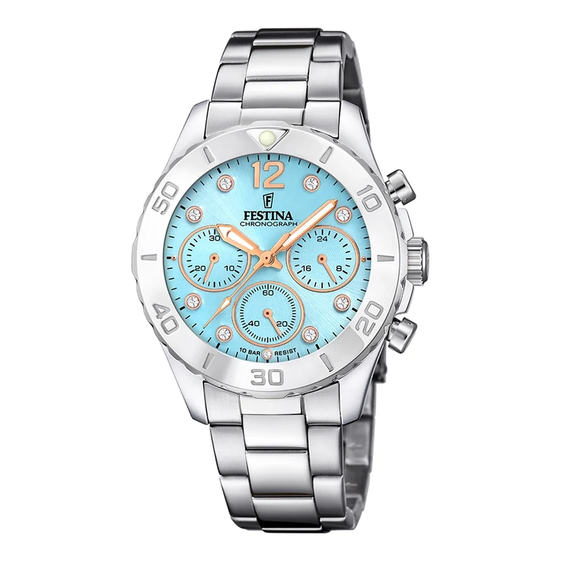 Festina Boyfriend damen Uhr Silber F20603/4