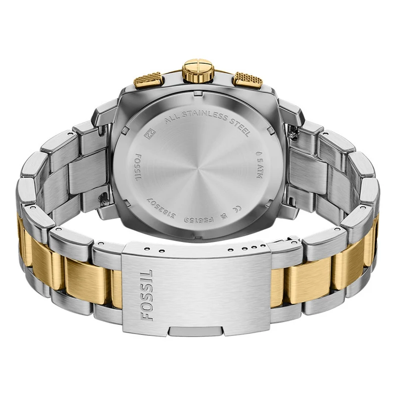 Fossil Machine Round Black Dial Watch FS6159