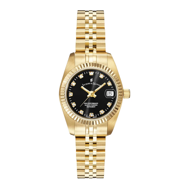 Jacques du Manoir Inspiration damen Uhr Gold NRO.22