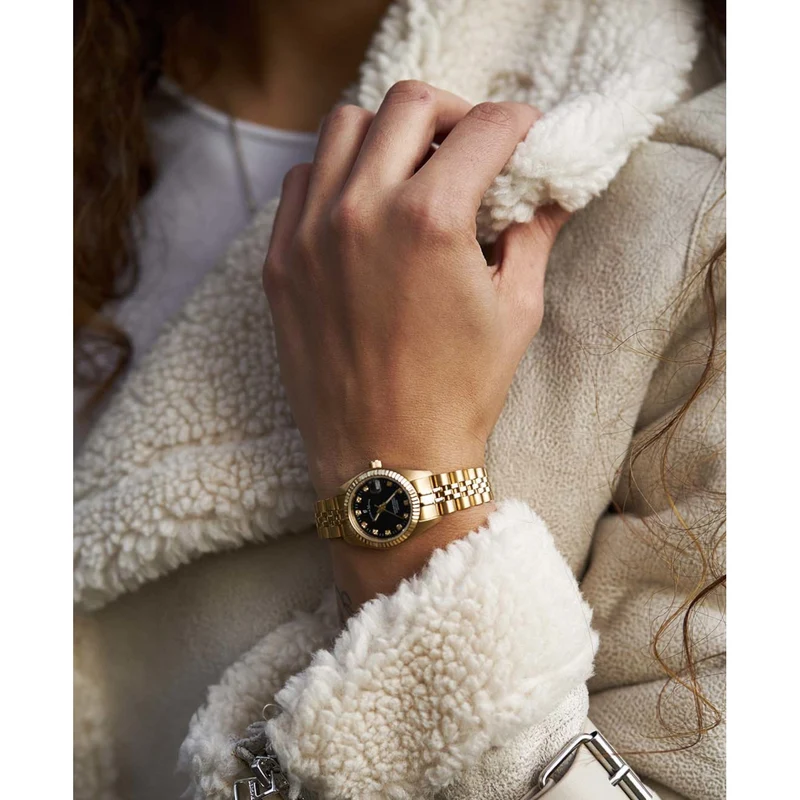 Jacques du Manoir Inspiration damen Uhr Gold NRO.22