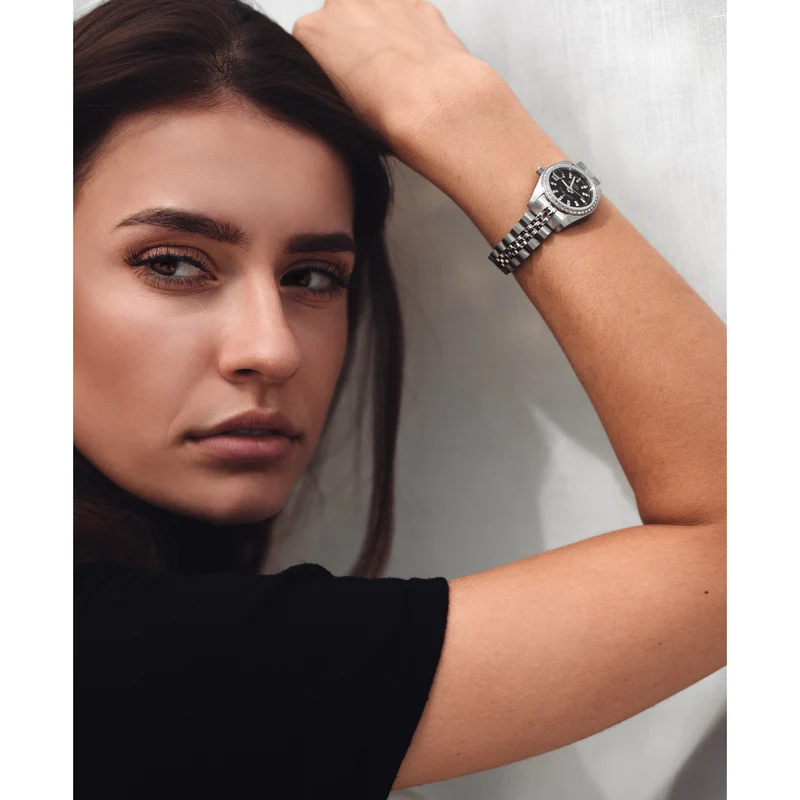 Jacques du Manoir Inspiration damen Uhr Silber NRO.06