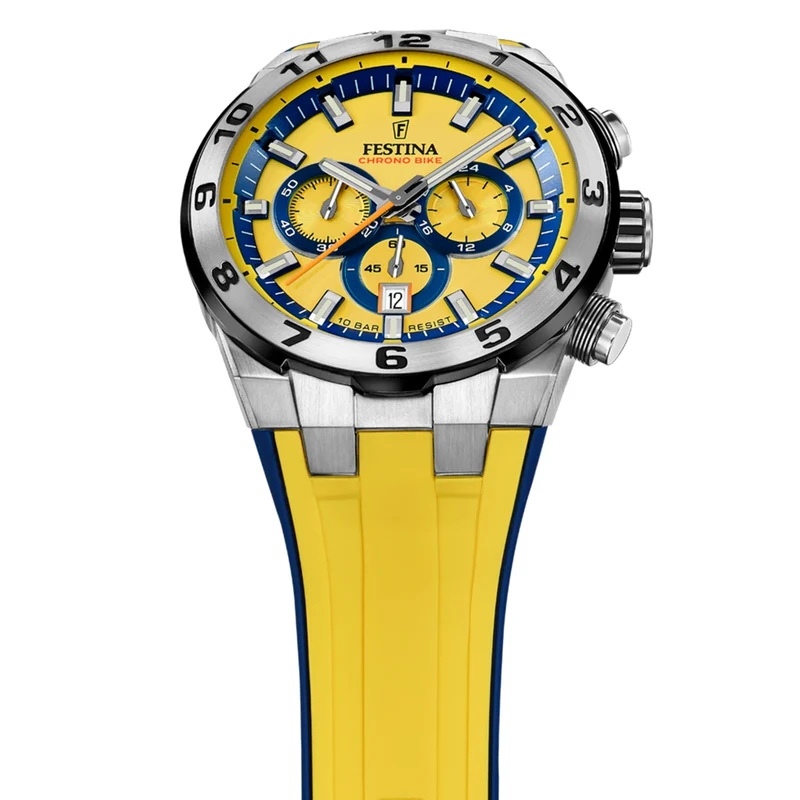 Festina Chrono Bike herren Uhr Gelb F20671/4