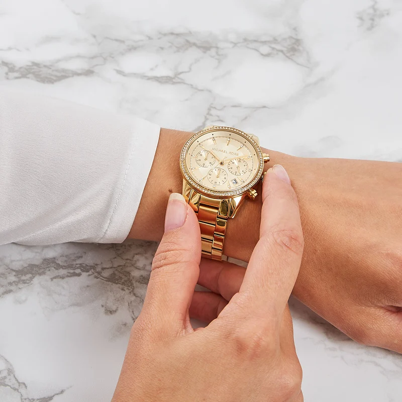 Michael Kors Bryant damen Uhr Gold MK6356