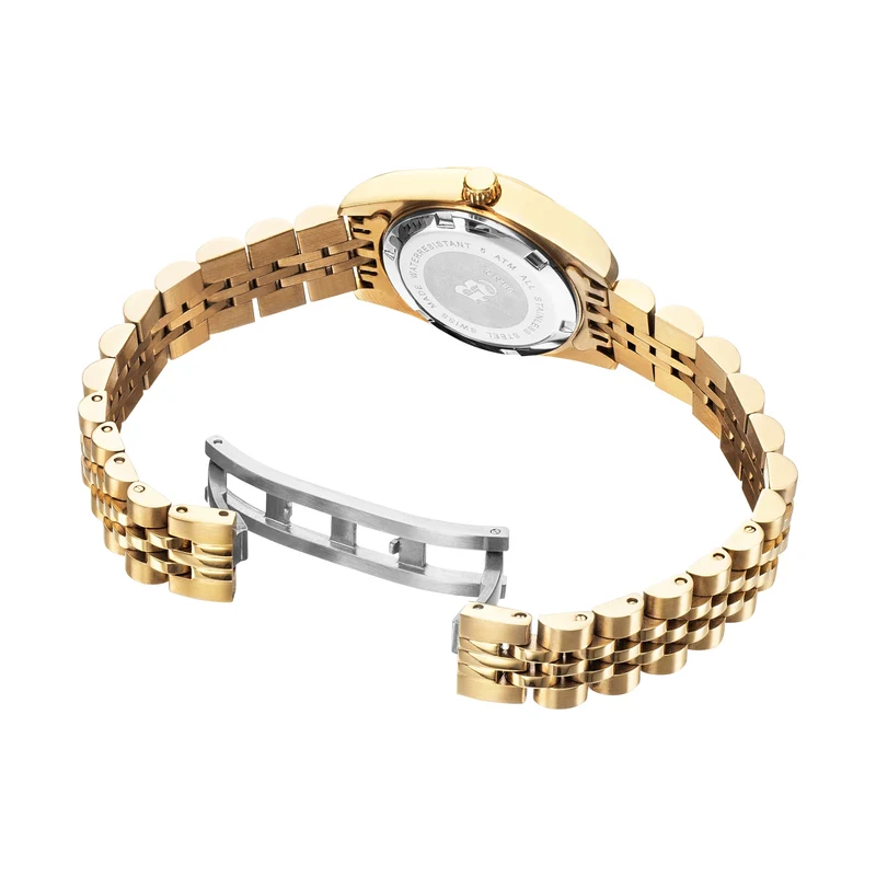 Jacques du Manoir Inspiration damen Uhr Gold NRO.12