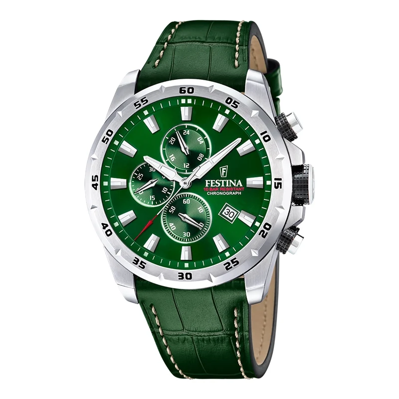Festina Timeless Chrono herren Uhr Grün F20692/3