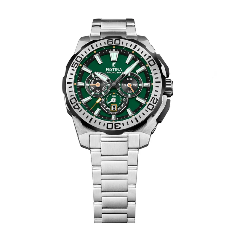 Festina Chrono Bike Grüne Herrenuhr F20724/3
