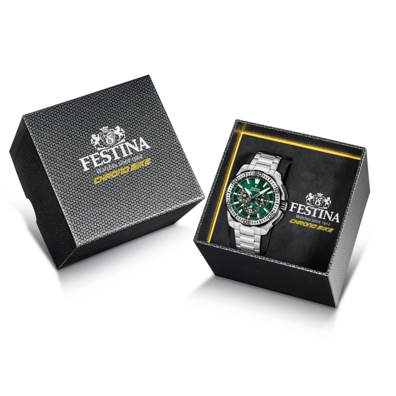 Festina Chrono Bike Grüne Herrenuhr F20724/3