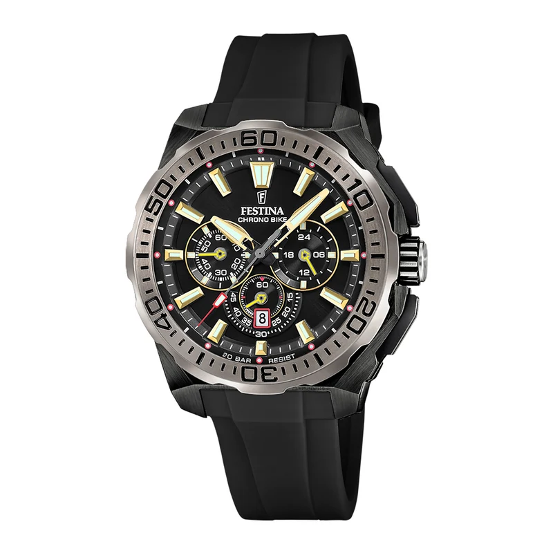 Festina Chrono Bike Schwarze Herrenuhr F20726/3