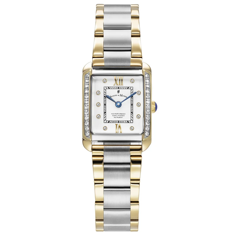 Jacques Du Manoir Emily II White Women's Watch JWL05503