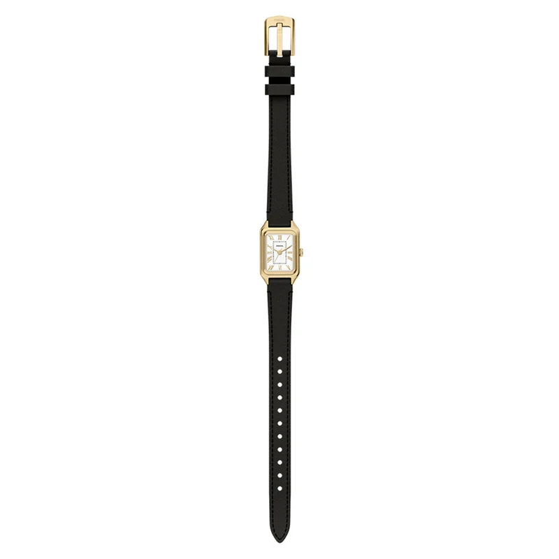 Fossil Raquel Mini Rectangular White Dial Watch ES5470