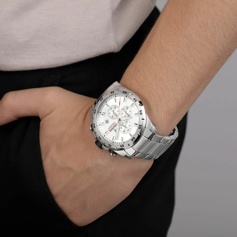 Festina Chrono Sport herren Uhr Silber F20463-1