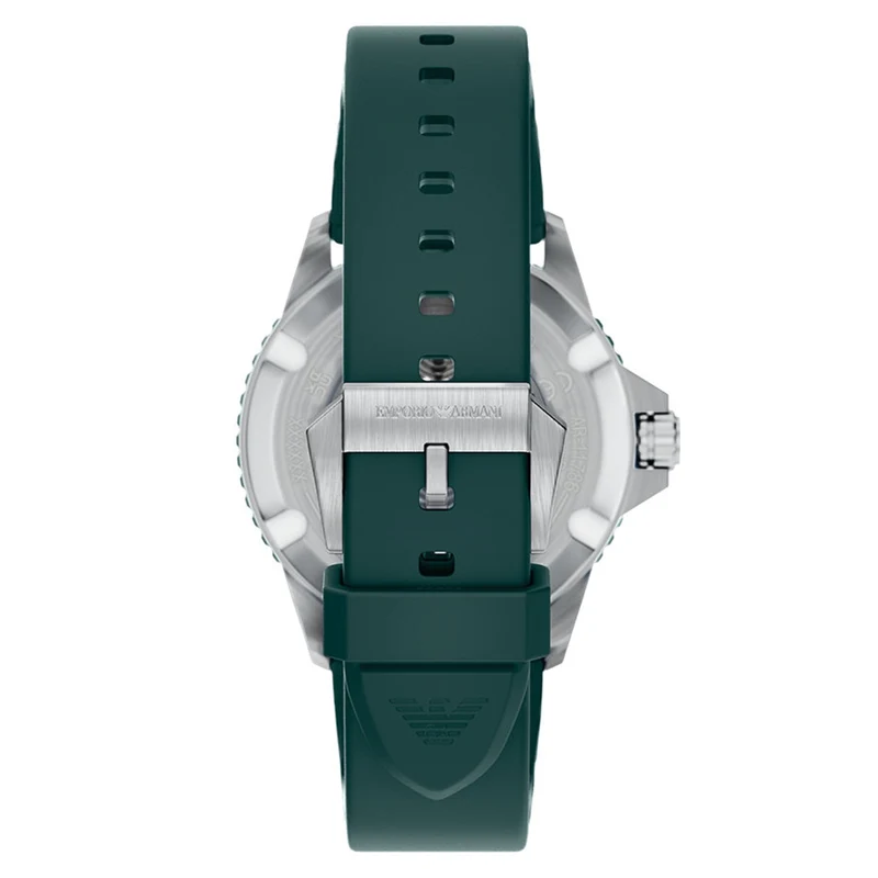 Emporio Armani World Explorer Green Dial Solar Watch AR11786