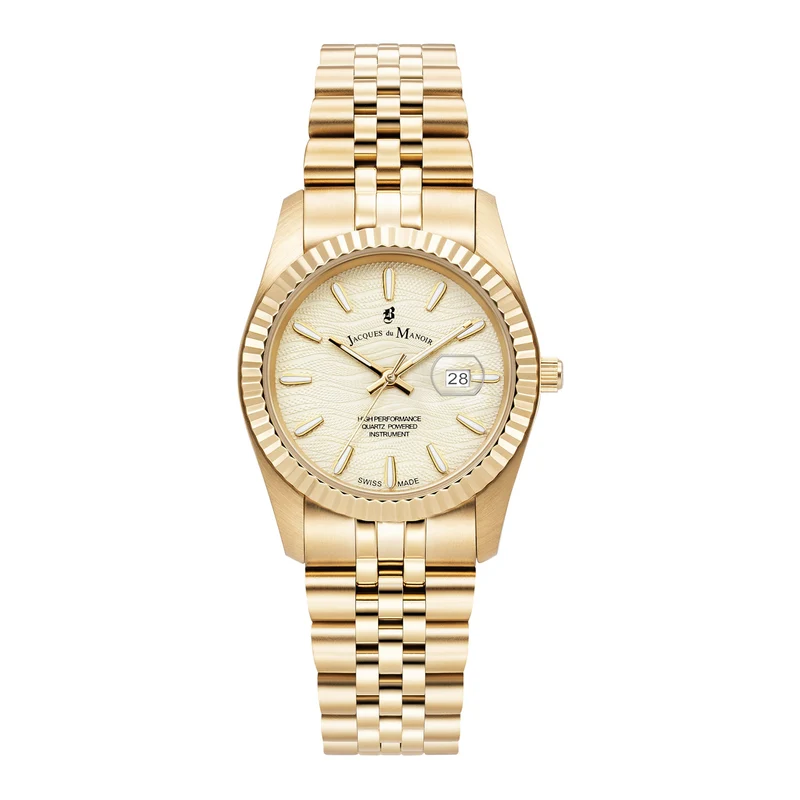 Jacques du Manoir Inspiration Prestige damen Uhr Gold JWL01804