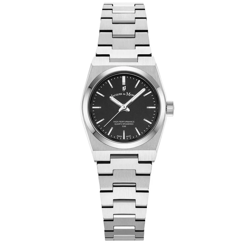 Jacques Du Manoir Horizon Ladies 25mm Black Women's Watch JWL05601